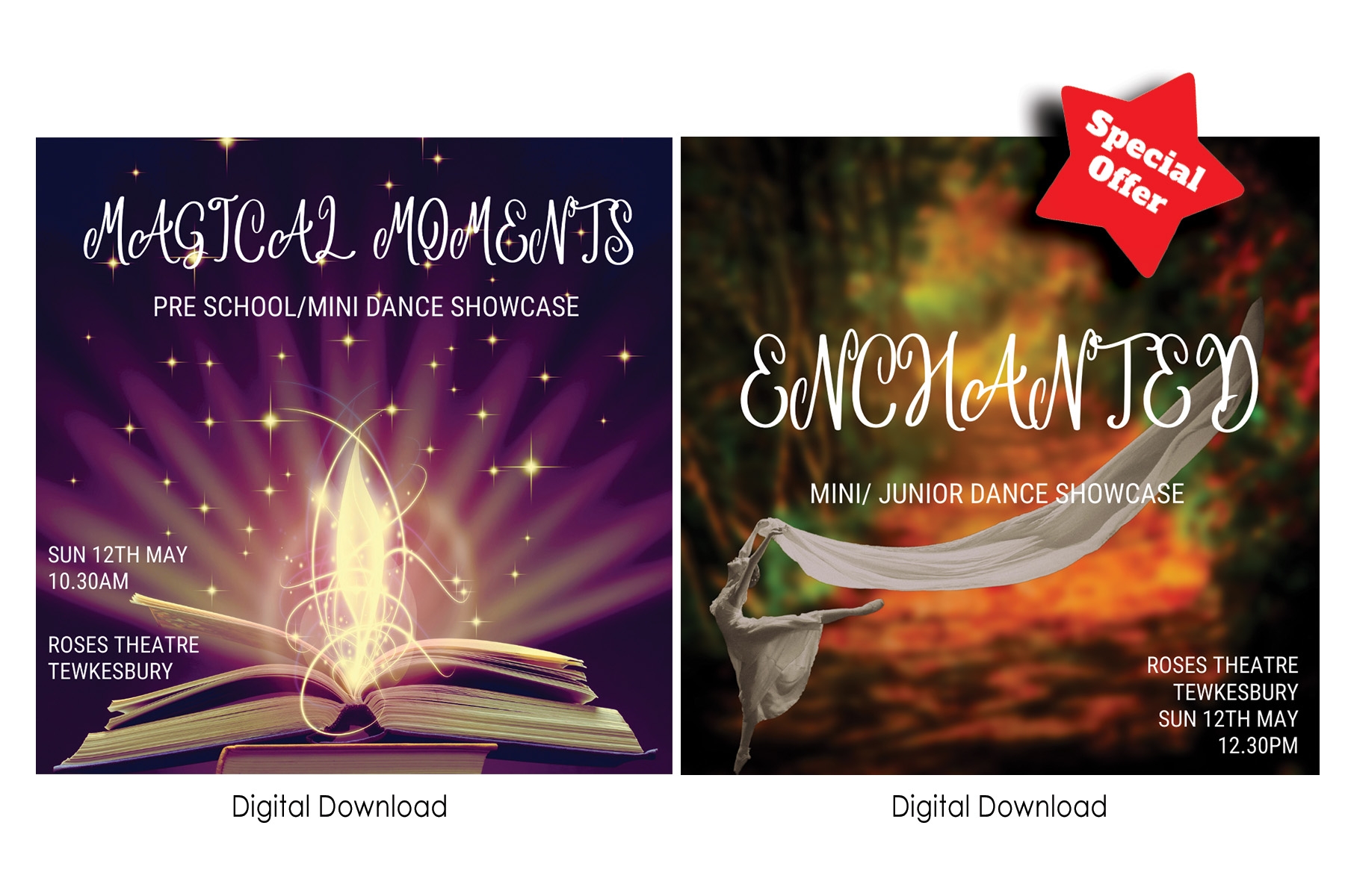 Dance In Motion Academy ‘Enchanted’ & ‘Magical Moments’ – DIGITAL DOWNLOAD SHOW OFFER